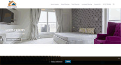 Desktop Screenshot of hertscarpets.com